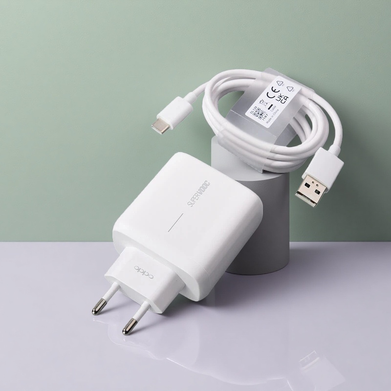Oppo A78 - Chargeur OPPO 65W EU SuperVooc, adaptateur