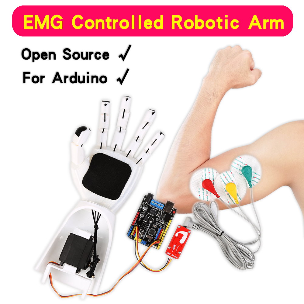 Muscle Sensor Emg - Capteur EMG bras robotique capteur de