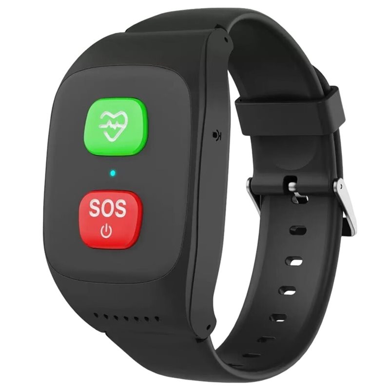Fall Detection Watch - Montre GPS d'alarme 4G pour personnes