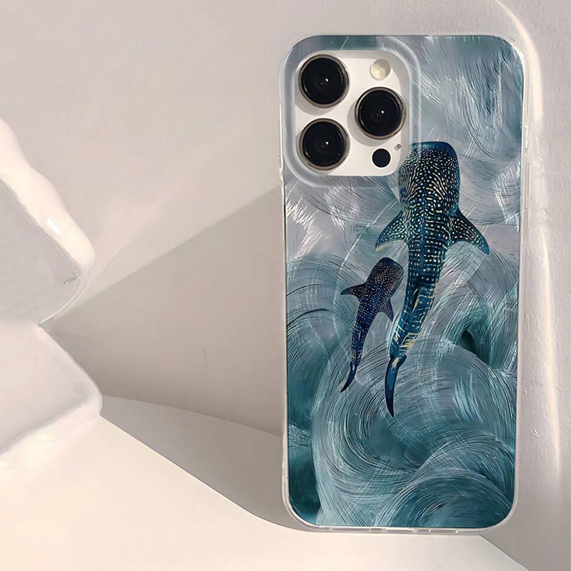Xiaomi Redmi Note 13 - Coque de téléphone Design baleine requin
