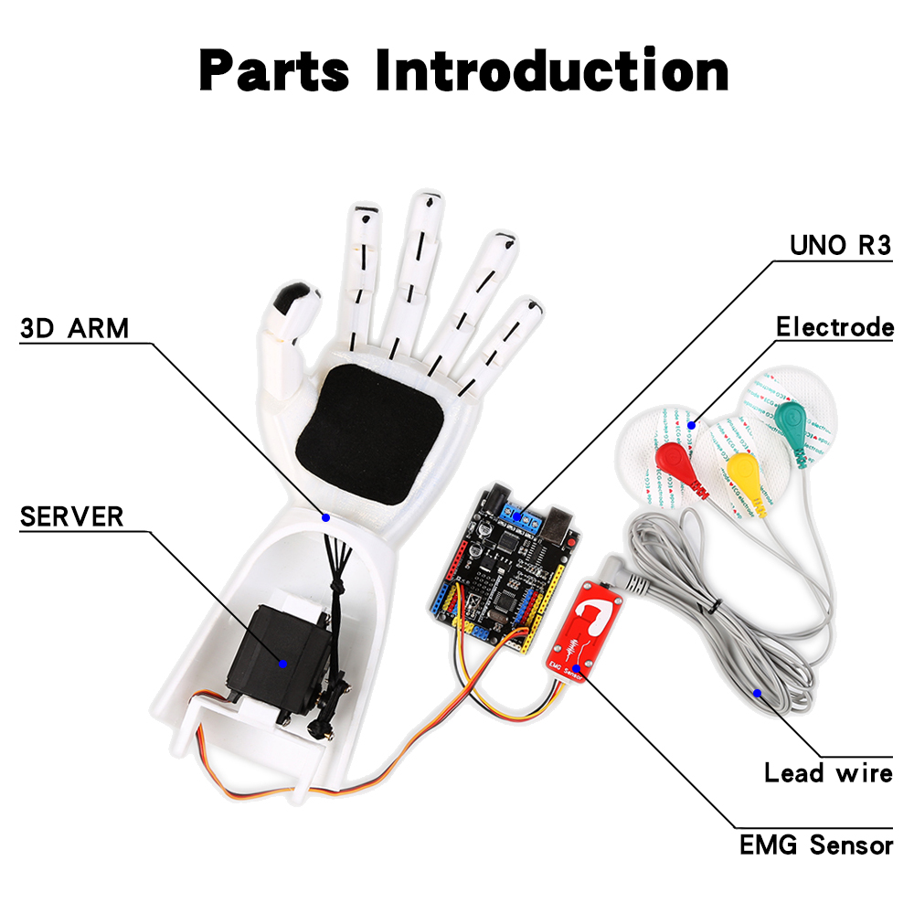 Capteur EMG bras robotique cap - Muscle Sensor Emg avis et prix