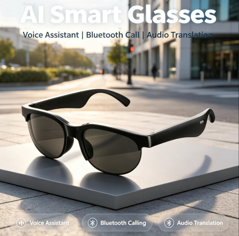Lunettes intelligentes Bluetoo - Smart Glasses Lens avis et prix